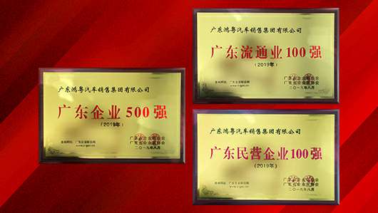 喜讯！济南俊雄新能源汽车销售有限公司上榜广东企业500强等三大榜单(图2)